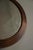 1950s Vintage Round Wooden Decorative Wall Mirror, 1950s For Sale - Image 5 of 18