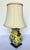 Vintage Italian Porcelain Table Lamp With Brass Pomegranate Handles For Sale - Image 9 of 15