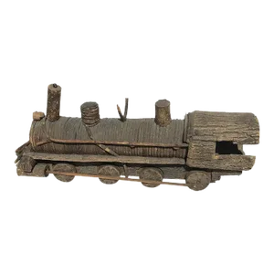 Century 1920 Folk Art Wooden Train