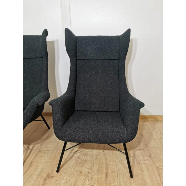 Set of Czechoslovakia Lounge Chair by Miroslav Navratil, 1960s For Sale - Image 10 of 18