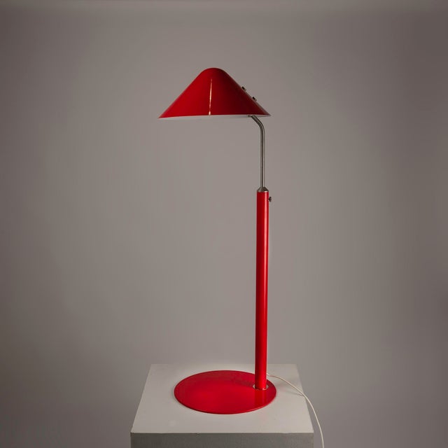 Floor Lamp by Jørgen Gammelgaard for Pandul, Denmark, 1980s For Sale - Image 10 of 10