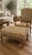 Guy Chaddock & Co. Westbourne Collection Carved Armchair and Ottoman in Paisley Tapestry With Nailhead Trim For Sale - Image 11 of 12