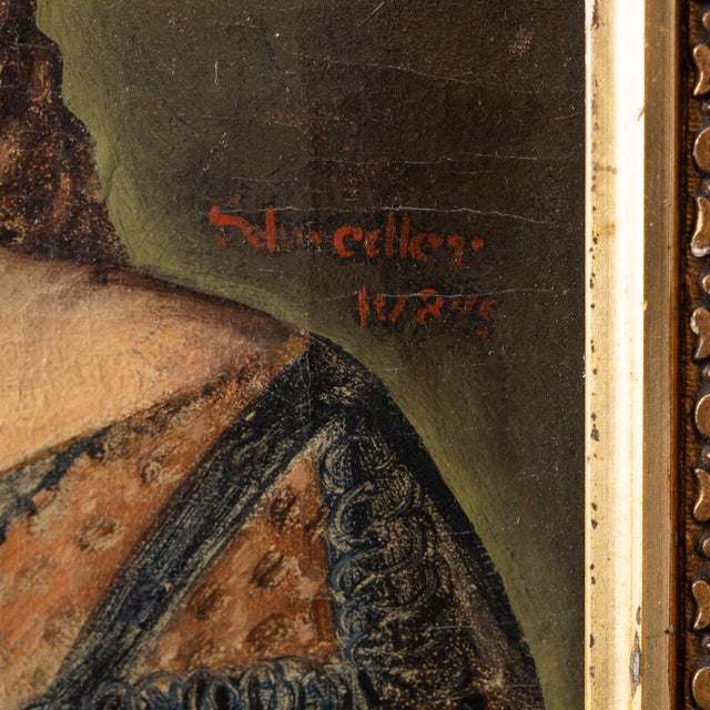 Mid 19th Century A Biedermeier Portrait of Children by Robert Schwedler, 1845 For Sale - Image 5 of 11