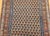 Vintage Persian Kurdish Bidjar Gallery Rug, Hand-Knotted Wool, Allover Paisley Design, Camelhair & Blue, 5x12 For Sale - Image 10 of 16