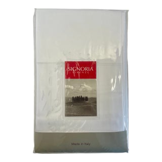 Egyptian Cotton Pillowcases by Signoria - King Sized For Sale