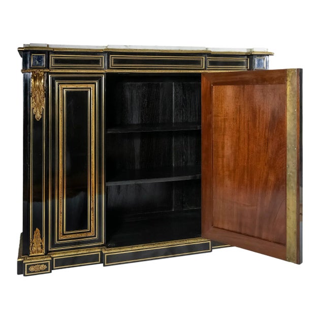 19th Century Napoleon III French Cabinet For Sale - Image 5 of 10