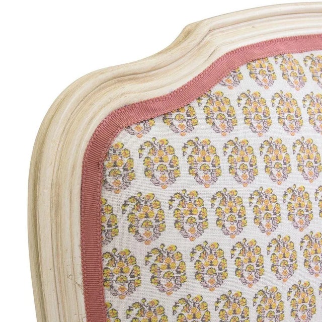 19th Century Louis XV Style Painted Slipper Chairs- a Pair For Sale In West Palm - Image 6 of 12