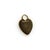 Modern Vintage 18k Gold Blank Tiffany & Co. Heart Tag Charm For Sale - Image 3 of 6