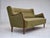 Danish 3-Seater Sofa in Green Velour with Ash Legs, 1960s For Sale - Image 18 of 18