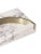 Aureo ashtray by andrea bonini limited edition dimensions: d 13 x w 20 x h 4 cm. Materials: carrara marble and brass. Made...