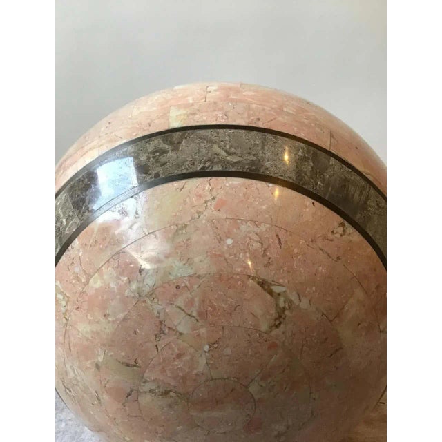1980s 1980s Tessellated Stone Sphere For Sale - Image 5 of 8