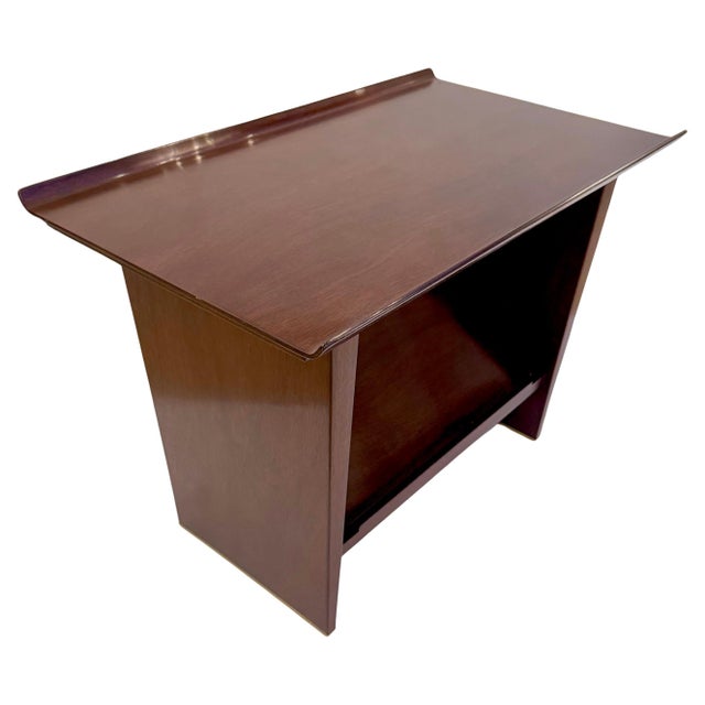 1950s 1950s Edward Wormley Modernist Magazine Table For Sale - Image 5 of 7