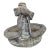 Vintage Cement Garden Planter Basket For Sale