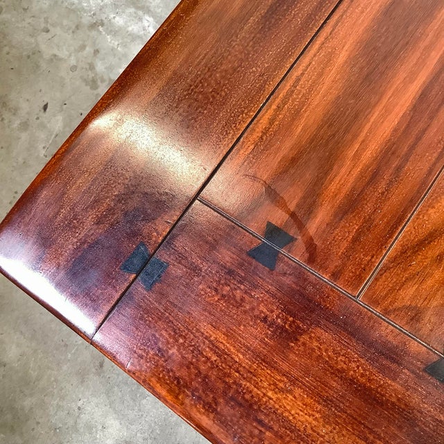 Spanish Renaissance Revival Carved Dining Table by Berkey & Gay, 20th Century For Sale - Image 11 of 12