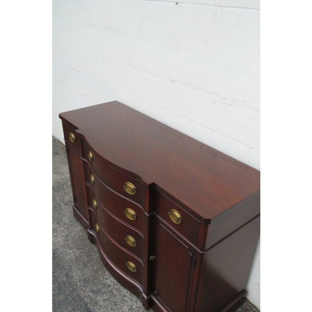 Drexel Mahogany Server Buffet Sideboard Credenza Bathroom Vanity For Sale - Image 11 of 12
