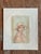 Vintage Hibble Portrait of Girl With Hat Lithograph For Sale In West Palm - Image 6 of 12
