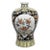 Republic Period Chinese Meiping Porcelain Black Floral Vase - Famille Noire Pallete, Kangxi Style & Mark For Sale