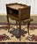 1950s Louis XV Style Beech Bedside Table with Curtains, 1950s For Sale - Image 5 of 9