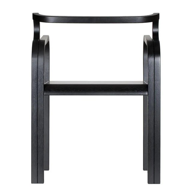 Odette Black Oak Chair by Fred and Juul Dimensions: D 51 x W 58 x H 75 cm. Materials: Oak. Available in different oak...