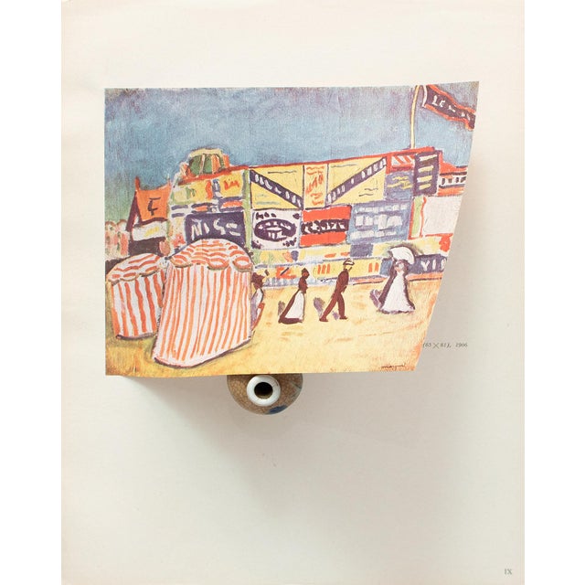 1950s 1950 After Albert Marquet "The Posters in Trouville", German Edition Offset Lithograph For Sale - Image 5 of 8