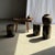 Side Table in Black Petrified Wood with Beige Sides, 1980s For Sale - Image 10 of 18