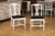Wood Swedish 1890s Painted Wood Dining Room Side Chairs with Black Fabric - Set of 6 For Sale - Image 7 of 13