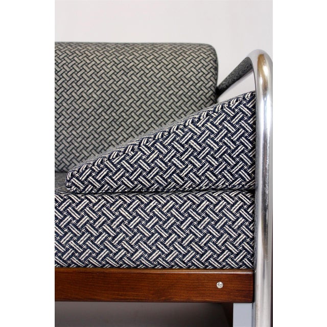 Bauhaus Tubular Steel Sofa by Robert Slezak, 1930s For Sale - Image 6 of 18