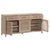 Cane Media Cabinet, Smoke Gray Oak For Sale - Image 10 of 12