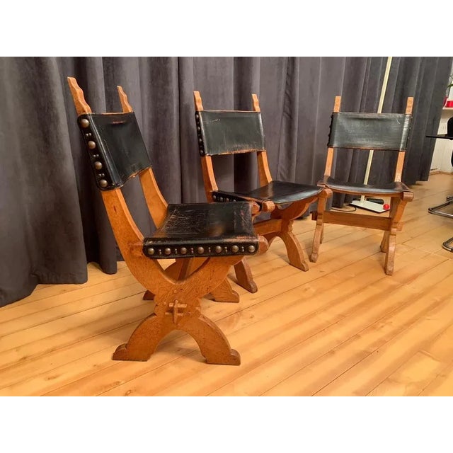 Dutch Chairs by Bram Sprij, 1960s, Set of 3 For Sale - Image 4 of 18