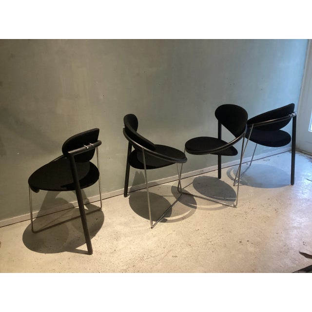 1980s Dining Chairs from Castelijn, Netherlands, 1980s, Set of 4 For Sale - Image 5 of 5