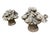 Stone Pair of Vintage Cast Stone Fruit Basket Garden Finials For Sale - Image 7 of 12