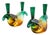 20th Century Murano Glass Candleholders by Flavio Poli for Seguso, Italy For Sale