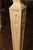 Mid 20th Century Italian Vintage Neoclassical Style Pine Dining Table with Marble Top and Swags For Sale - Image 4 of 12