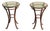 Pair of Twig Wrought Iron Outdoor/Indoor Side Tables by Rose Tarlow Melrose House For Sale