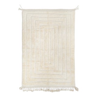 Hand-Knotted Wool Rug by Azele Studio For Sale