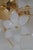 Austrian White Murano Flowered Glass Hanging Lamp, 1990s For Sale - Image 12 of 18