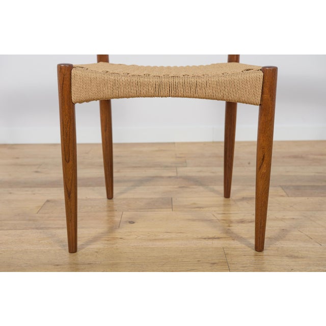 Mid-Century Modern Dining Chairs by Arne Hovmand-Olsen for Mogens Kold, 1960s, Set of 8 For Sale - Image 16 of 18