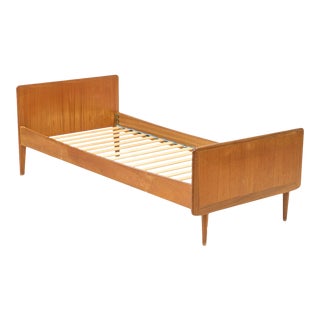 Danish Mid-Century Twin Bedframe For Sale