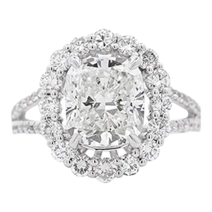 Igi Certified 4.91 Carat Tw Lab Grown Diamond Engagement Ring Size 7