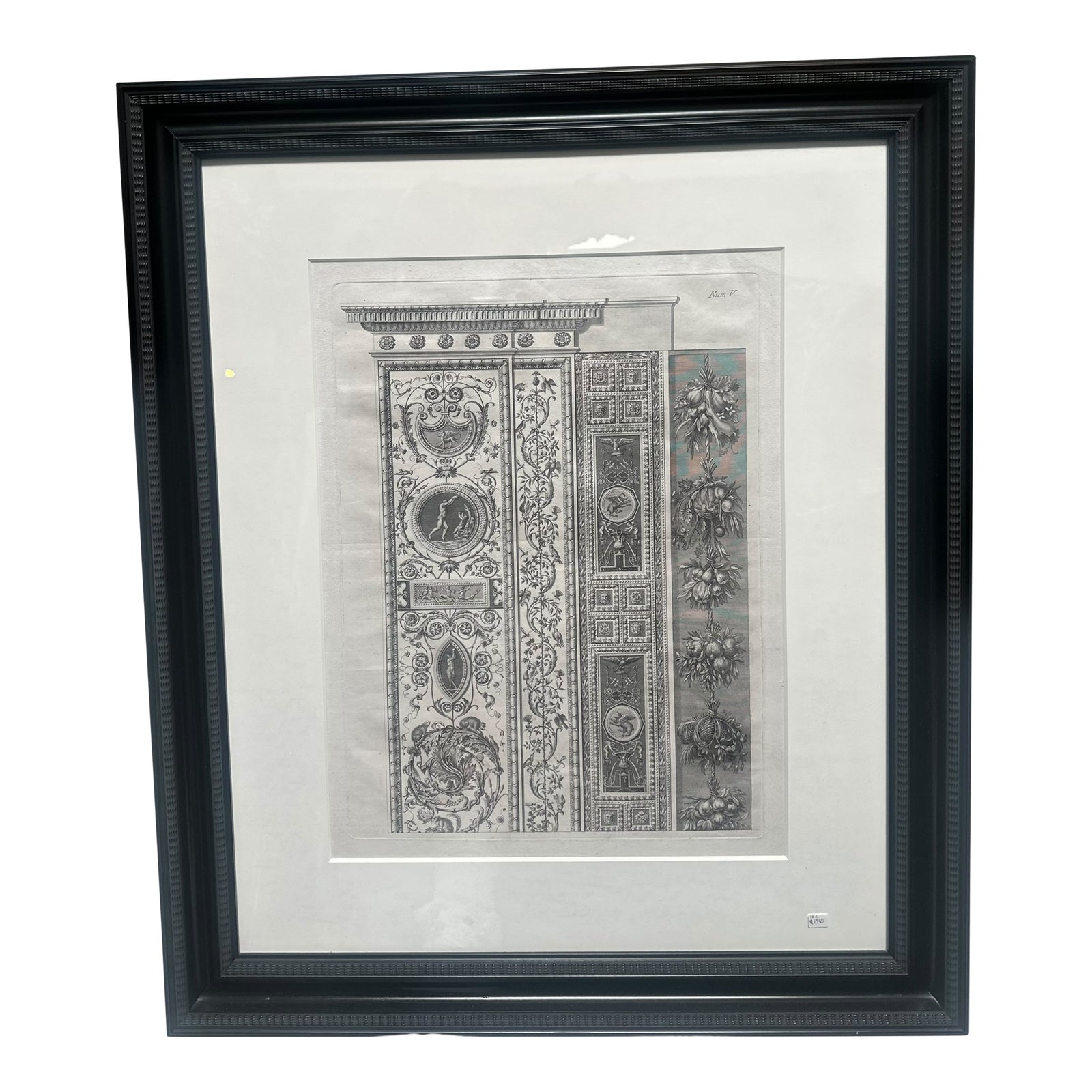 Antique 18c Engraving Print by Raphael Sanzio D' Urbino Loge De ...
