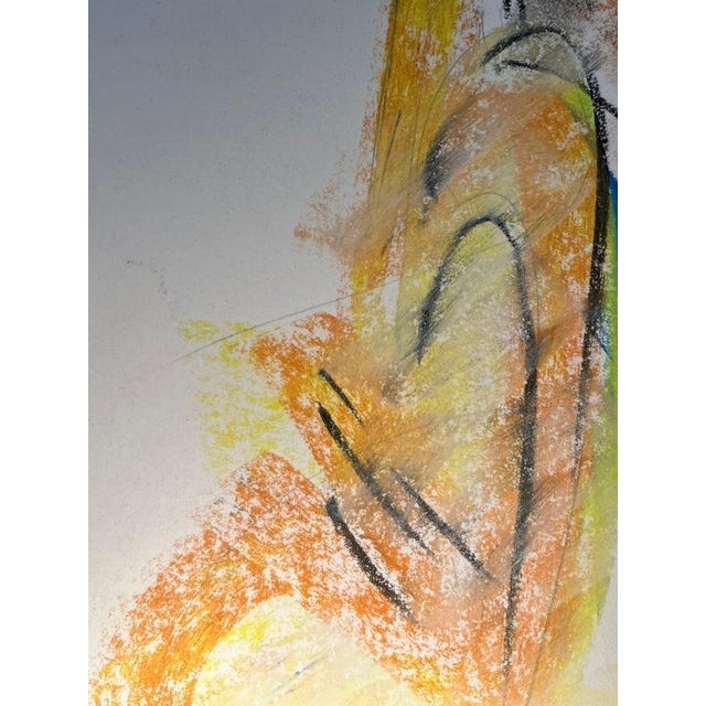 1990s Gilbert Pauli, Chet Baker, 1990, Pastel on Paper For Sale - Image 5 of 9