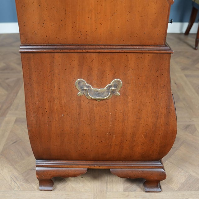 1970s Drexel Bombe Secretary Desk For Sale - Image 13 of 18