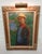 Late 20th Century Francois Gall, Oil on Canvas, Self-Portrait For Sale - Image 4 of 8