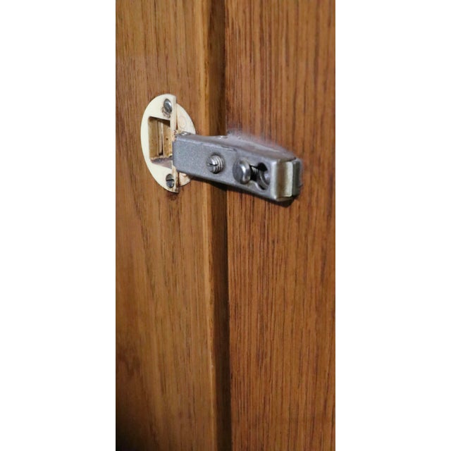 Mid 20th Century Brutalist Lane Staccato Armoire Wardrobe Chifferobe For Sale - Image 17 of 18