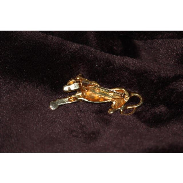 Vintage Jaguar Brooch Pin, 1980s For Sale - Image 9 of 12