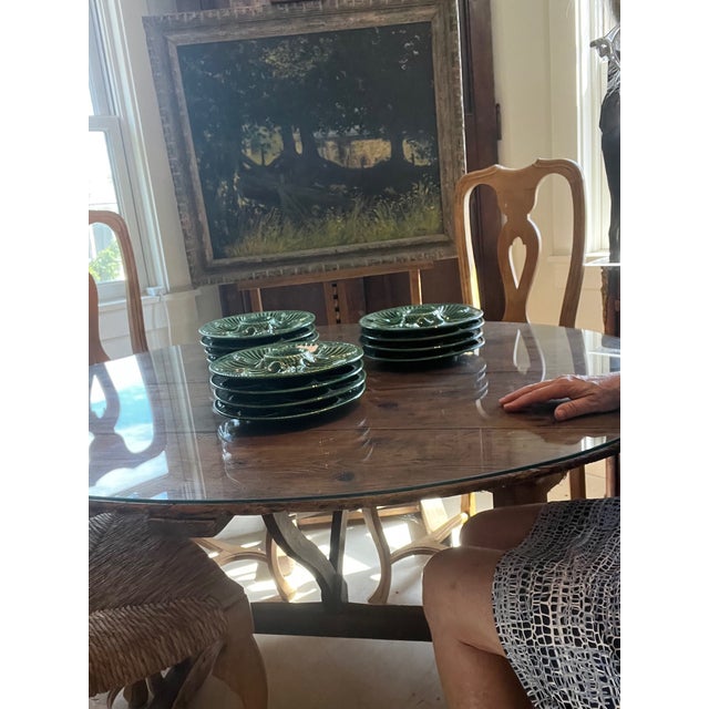 Large Oval Walnut French Early 19th Century Tilting Wine Tasting Table For Sale - Image 12 of 15