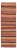 Kilim Runner With Multicolor Horizontal Stripes in Red, Orange and Black 3'10 X 11'3 For Sale