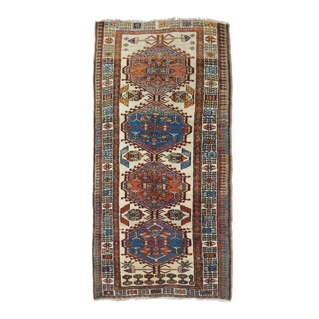 Vintage Sarab Rug 3'1'' x 6'7'' For Sale