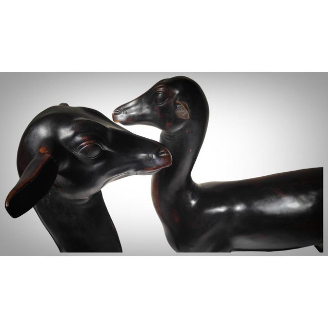1930s Chiurazzi, Pompeian Deer from Herculaneum, 1930, Bronzes, Set of 2 For Sale - Image 5 of 14