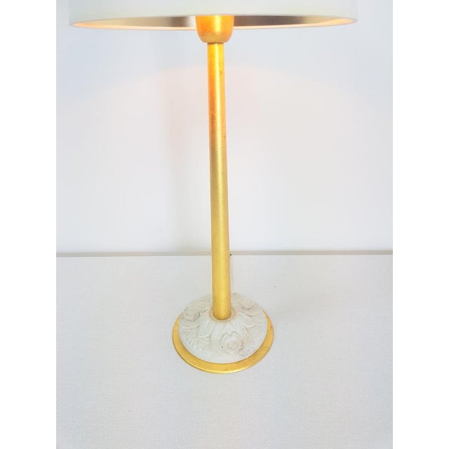 1970s Regency Gold Table Lamp by Giulia Mangani, 1970s For Sale - Image 5 of 9
